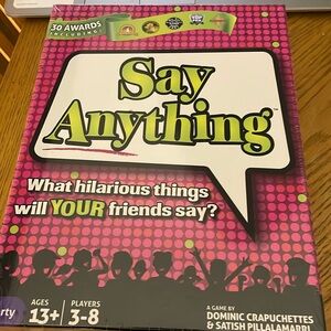 Say Anything Party Game Ages 13+ NEW in Sealed Box